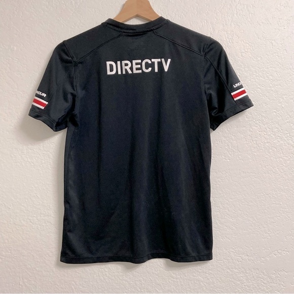 Under Armour Black DIRECTV Colo-Colo Soccer Jersey, Size Youth L - Picture 3 of 5